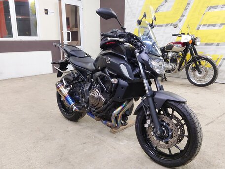 2019 Yamaha MT-07 (FZ-07), чёрный, 645000 рублей, вид 1
