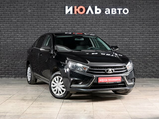 2020 Lada (ВАЗ) Vesta I, чёрный, 980000 рублей, вид 3
