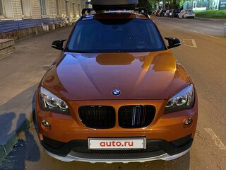 2013 BMW X1 18i I (E84) Рестайлинг, оранжевый, 1300000 рублей, вид 3