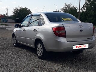 2013 Lada (ВАЗ) Granta I, серебристый, 600000 рублей, вид 2