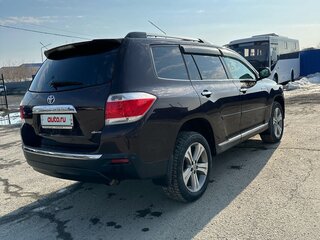 2011 Toyota Highlander II (XU40) Рестайлинг, красный, 2350000 рублей, вид 5