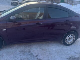 2012 Hyundai Solaris I, фиолетовый, 620000 рублей, вид 1