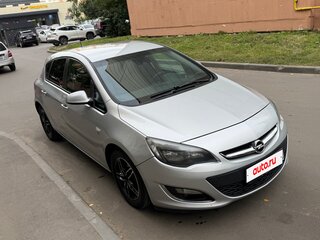 2013 Opel Astra J Рестайлинг, серебристый, 545000 рублей, вид 3