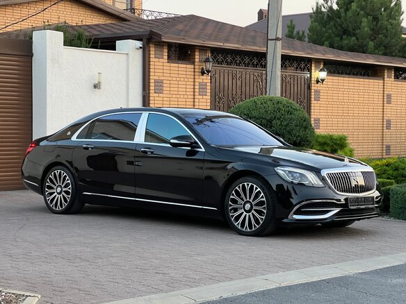 2015 Mercedes-Benz Maybach S-Класс 500 I (X222), чёрный