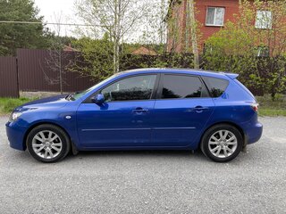 2007 Mazda 3 I (BK) Рестайлинг, синий, 790000 рублей, вид 5