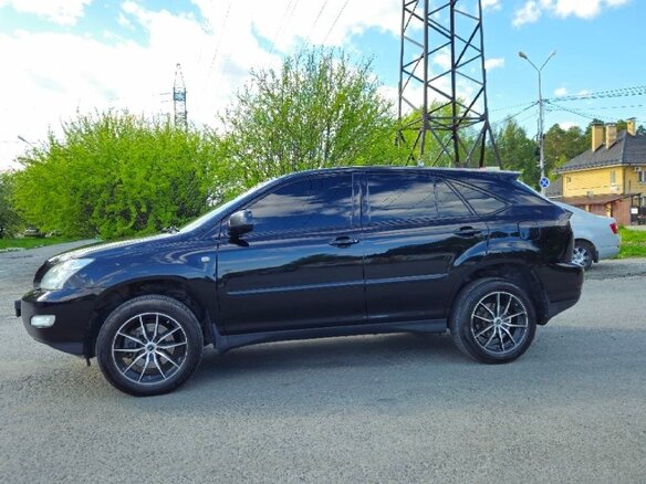 2007 Lexus RX 350 II Рестайлинг, чёрный, 1550000 рублей - вид 5