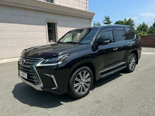 2017 Lexus LX 570 III Рестайлинг 2, чёрный, 10000000 рублей, вид 1