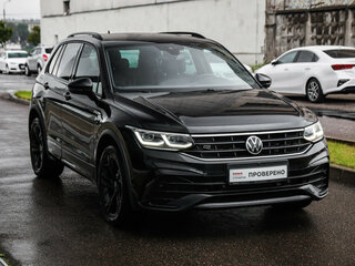 2021 Volkswagen Tiguan Allspace II Рестайлинг, чёрный, 3499000 рублей, вид 5