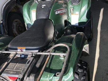 2008 Yamaha Grizzly 700, зелёный, 700000 рублей, вид 4