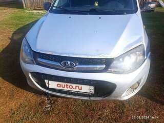 2014 Lada (ВАЗ) Kalina II, серебристый, 510000 рублей, вид 1