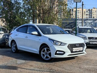 2020 Hyundai Solaris II, белый, 1149000 рублей, вид 3