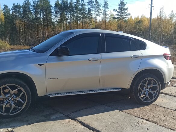 2008 BMW X6 30d I (E71), серебристый, 2080000 рублей - вид 13