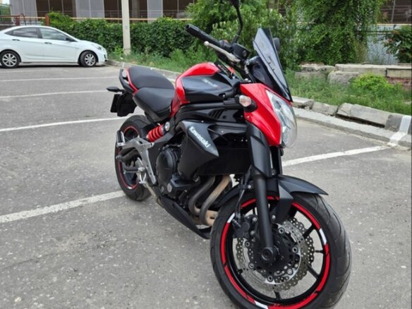 2013 Kawasaki ER-6N, красный, 510000 рублей - вид 7