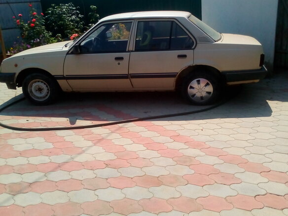 1987 Opel Ascona C, бежевый - вид 1