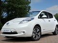2013 Nissan Leaf (EM57) I (ZE0/AZE0), белый, 1350000 рублей - вид 2