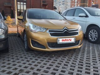 2014 Citroen C4 II, жёлтый, 390000 рублей, вид 3
