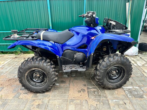 2021 Yamaha Grizzly 700, синий, 1100000 рублей