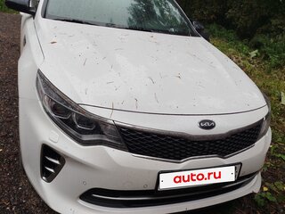 2017 Kia Optima IV, белый, 1450000 рублей, вид 2