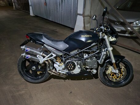 2003 Ducati Monster S4, чёрный, 600000 рублей, вид 1