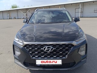 2019 Hyundai Santa Fe IV, чёрный, 3200000 рублей, вид 3