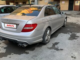 2012 Mercedes-Benz C-Класс 180 BlueEFFICIENCY III (W204) Рестайлинг, серебристый, 1550000 рублей, вид 3
