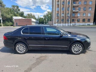 2014 Skoda Superb DSG II Рестайлинг, чёрный, 1200000 рублей, вид 2