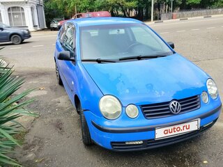 2002 Volkswagen Polo IV, синий, 420000 рублей, вид 2