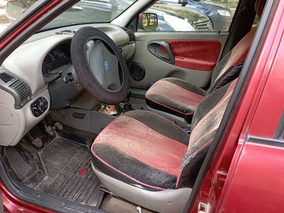 2009 Lada (ВАЗ) Kalina I, пурпурный, 135000 рублей - вид 5