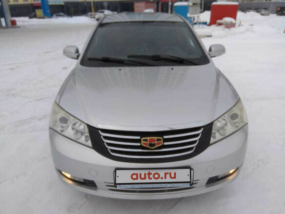 2014 Geely Emgrand EC7, серебристый - вид 1