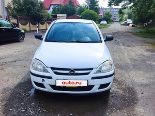 2004 Opel Corsa C Рестайлинг, белый, 215000 рублей, вид 2