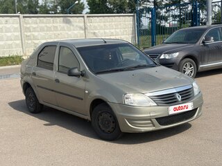 2010 Renault Logan I Рестайлинг, бежевый, 199000 рублей, вид 3