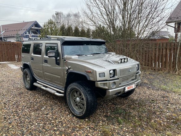2005 Hummer H2 I, бежевый, 2121000 рублей - вид 1