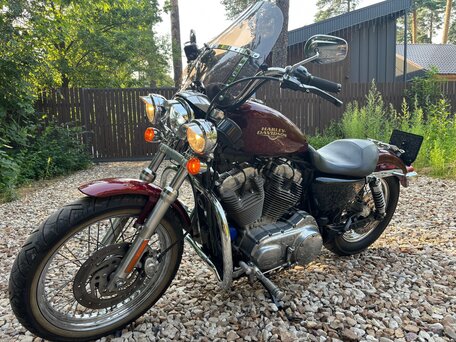 2008 Harley-Davidson Sportster 883, пурпурный, 599000 рублей, вид 3