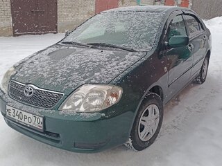 2002 Toyota Corolla IX (E120, E130), зелёный, 660000 рублей, вид 2