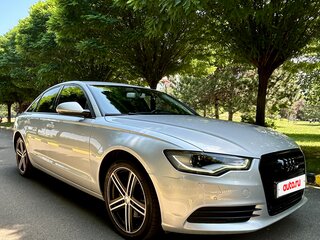 2014 Audi A6 IV (C7), серебристый, 1890000 рублей, вид 3