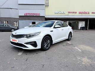 2019 Kia Optima IV Рестайлинг, белый, 1230000 рублей, вид 2