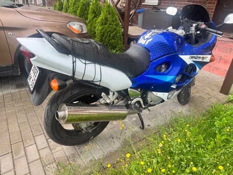 2006 Suzuki GSX 600F Katana, синий, 340000 рублей, вид 2