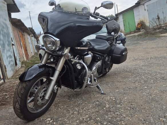 2007 Yamaha XVS1300, чёрный, 730000 рублей - вид 2