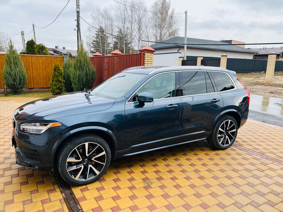 2020 Volvo XC90 II Рестайлинг 1, синий, 4750000 рублей - вид 2