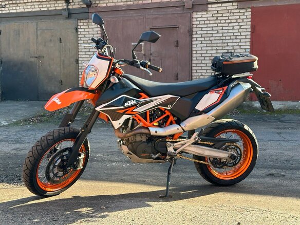 2013 KTM 690 SMC R, оранжевый, 550000 рублей - вид 5