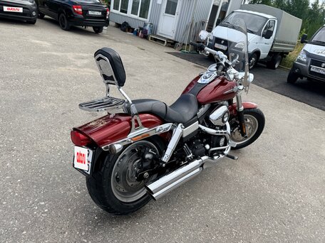 2010 Harley-Davidson Fat Bob, красный, 777000 рублей, вид 5