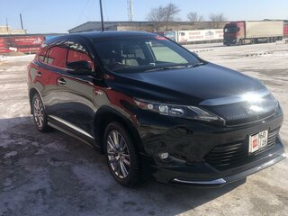 2017 Toyota Harrier III (XU60), чёрный, 2960000 рублей, вид 3