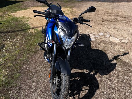 2023 Bajaj Pulsar NS 200, синий, 250000 рублей, вид 1