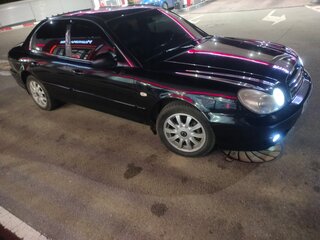 2005 Hyundai Sonata IV (EF) Рестайлинг, чёрный, 450000 рублей, вид 1