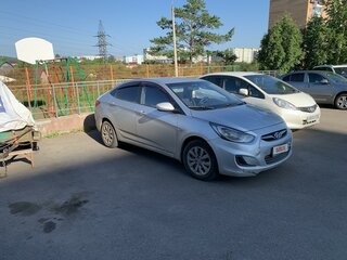 2011 Hyundai Solaris I, серый, 850000 рублей, вид 3