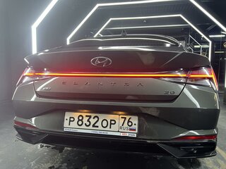 2020 Hyundai Elantra VII (CN7), серый, 3050000 рублей, вид 5