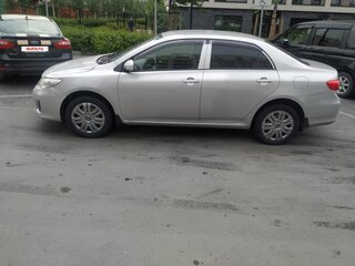 2012 Toyota Corolla X (E140, E150) Рестайлинг, серебристый, 1200000 рублей, вид 5