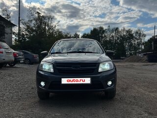2015 Lada (ВАЗ) Granta I, серый, 475000 рублей, вид 2