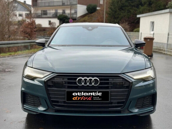 2023 Audi A6 45 TDI V (C8), зелёный, 6320000 рублей - вид 5
