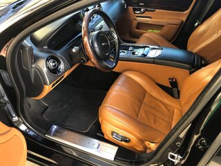2011 Jaguar XJ Long IV (X351), чёрный, 1920000 рублей, вид 5